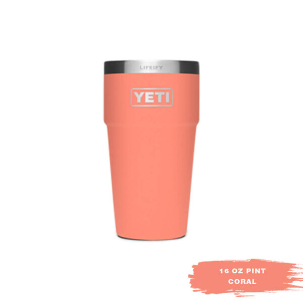 [Chính Hãng] Ly Giữ Nhiệt YETI Rambler 16oz Stackable Pint (480ml)