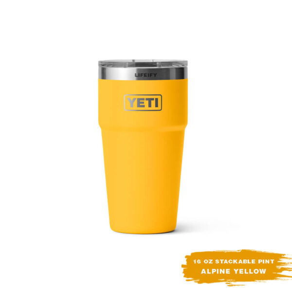 [Chính Hãng] Ly Giữ Nhiệt YETI Rambler 16oz Stackable Pint (480ml)