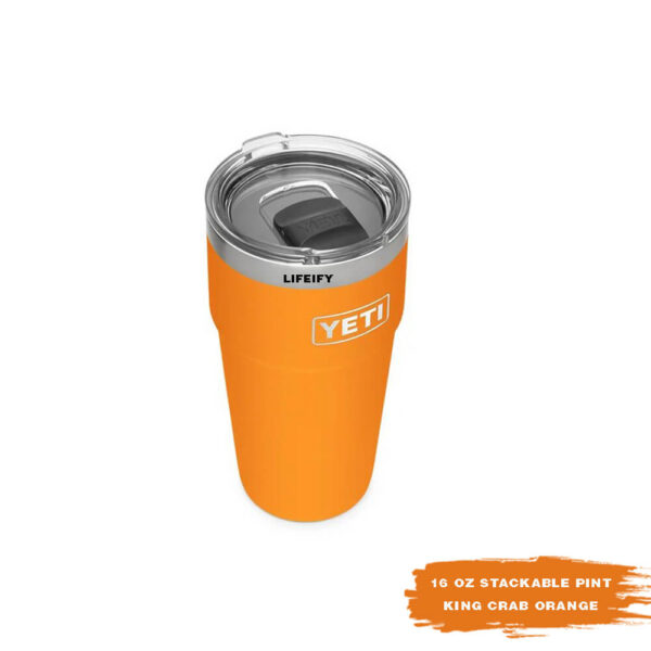 [Chính Hãng] Ly Giữ Nhiệt YETI Rambler 16oz Stackable Pint (480ml)