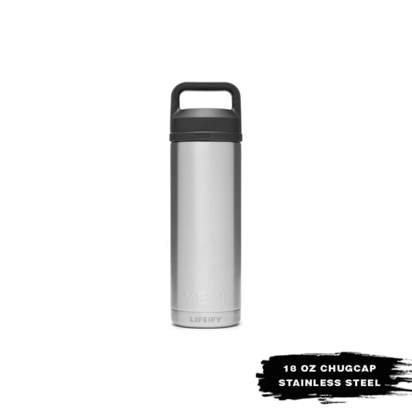 [Chính Hãng] Bình Giữ Nhiệt YETI Rambler 18 oz Bottle Chug Cap (540ml)