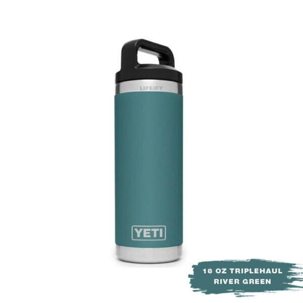 [Chính Hãng] Bình Giữ Nhiệt YETI Rambler 18 oz Bottle TripleHaul Cap (540ml)