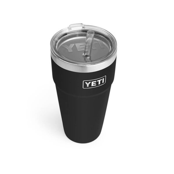 [Chính Hãng] Ly Giữ Nhiệt YETI Rambler 26oz Stackable Cup (780ml) - Kèm Nắp Ống Hút