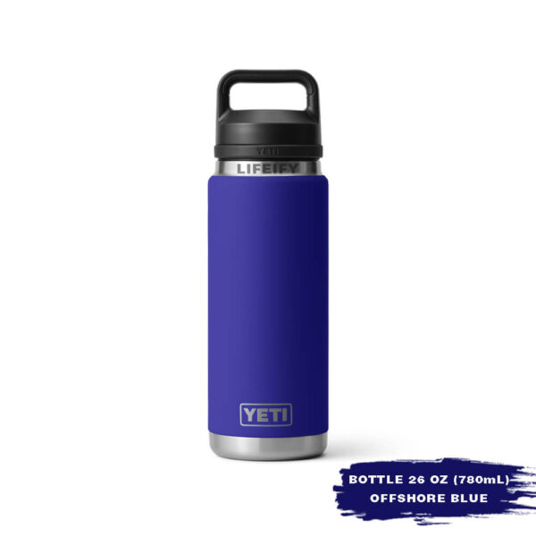 [Chính Hãng] Bình Giữ Nhiệt YETI Rambler 26 oz Bottle Chug Cap (780ml)