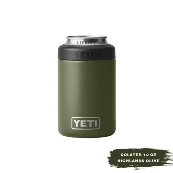 [Chính Hãng] Giữ Lạnh Bia/Nước Ngọt YETI Rambler 12oz (355ml) Colster Can Insulator - Mẫu Lon Lùn