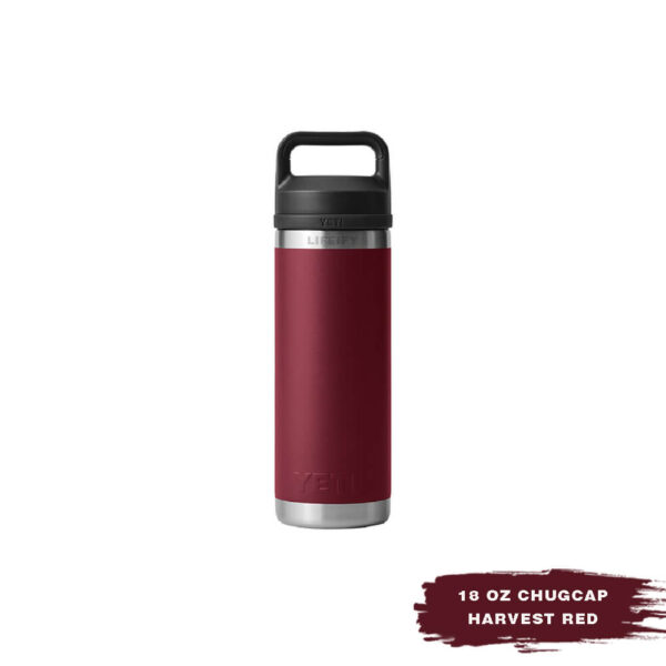 [Chính Hãng] Bình Giữ Nhiệt YETI Rambler 18 oz Bottle Chug Cap (540ml)