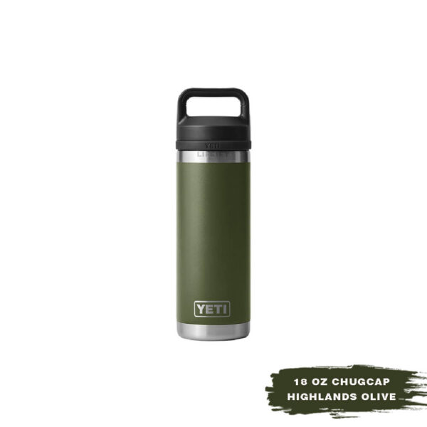 [Chính Hãng] Bình Giữ Nhiệt YETI Rambler 18 oz Bottle Chug Cap (540ml)