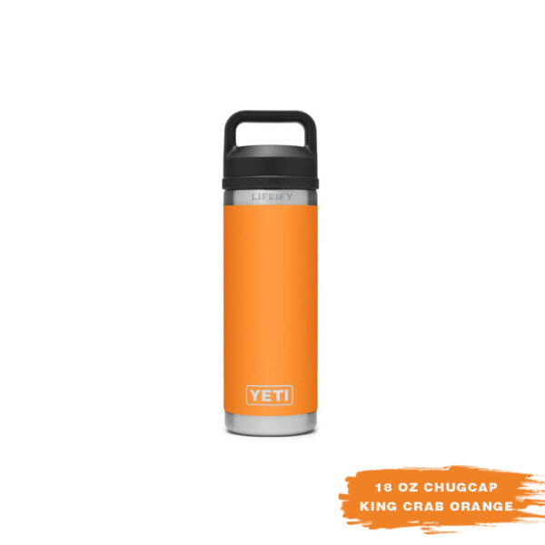 [Chính Hãng] Bình Giữ Nhiệt YETI Rambler 18 oz Bottle Chug Cap (540ml)