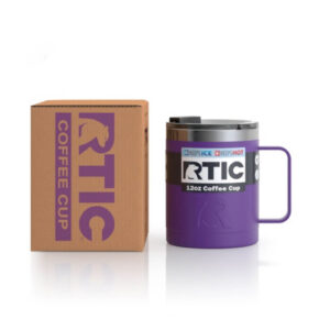 Ly Giữ Nhiệt RTIC Travel Coffee Mug 355ml (12oz) Chính Hãng USA - Majestic Purple