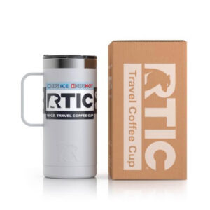 Ly Giữ Nhiệt RTIC Travel Coffee Mug 470ml (16oz) Chính Hãng USA - Chalk