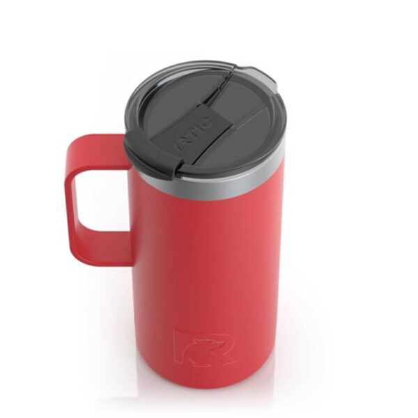 Ly Giữ Nhiệt RTIC Travel Coffee Mug 470ml (16oz) Chính Hãng USA - Cardinal