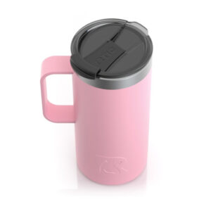 Ly Giữ Nhiệt RTIC Travel Coffee Mug 470ml (16oz) Chính Hãng USA - Flamingo