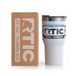 Ly Giữ Nhiệt RTIC Tumbler 590ml (20oz) Chính Hãng USA - White