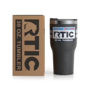 Ly Giữ Nhiệt RTIC Tumbler 890ml (30oz) Chính Hãng USA -Black