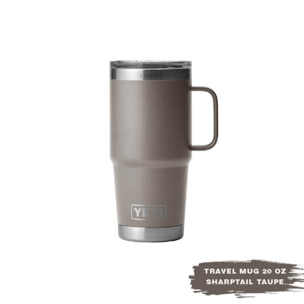 [Chính Hãng] Ly Giữ Nhiệt YETI Rambler 20 oz Travel Mug Stronghold Lid (600ml)