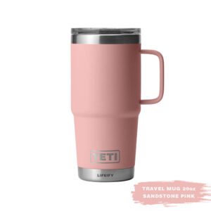 [Chính Hãng] Ly Giữ Nhiệt YETI Rambler 20 oz Travel Mug Stronghold Lid (600ml)