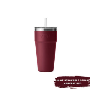 [Chính Hãng] Ly Giữ Nhiệt YETI Rambler 26oz Stackable Cup (780ml) - Kèm Nắp Ống Hút