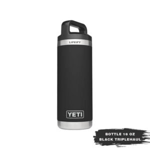 [Chính Hãng] Bình Giữ Nhiệt YETI Rambler 18 oz Bottle TripleHaul Cap (540ml)