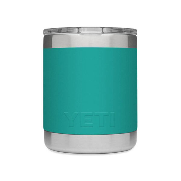 [Chính Hãng] Ly Giữ Nhiệt YETI Rambler 10oz (300ml) Lowball Magslider - Aquifer Blue