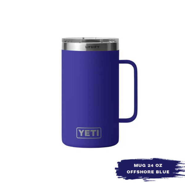 [Chính Hãng] Ly Giữ Nhiệt YETI Rambler 24oz Magslider Lid (720ml)