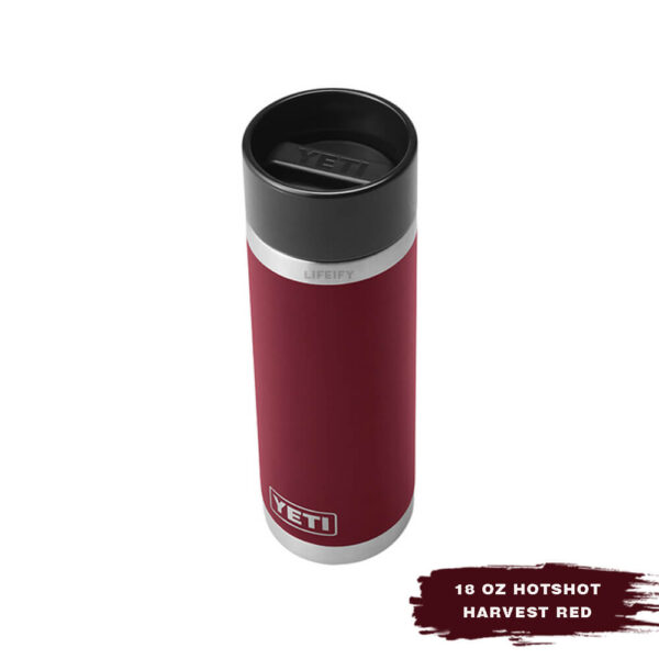 [Chính Hãng] Bình Giữ Nhiệt YETI Rambler 18 oz Bottle HotShot Cap (540ml)