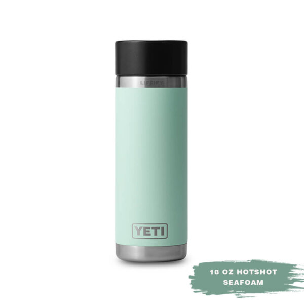 [Chính Hãng] Bình Giữ Nhiệt YETI Rambler 18 oz Bottle HotShot Cap (540ml)