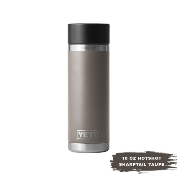 [Chính Hãng] Bình Giữ Nhiệt YETI Rambler 18 oz Bottle HotShot Cap (540ml)