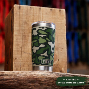 *LIMITED* Ly Giữ Nhiệt YETI Rambler 20 oz Tumbler MagSlider (600ml) - CAMO