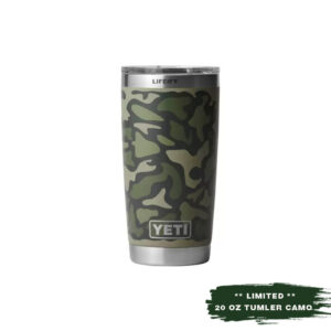 *LIMITED* Ly Giữ Nhiệt YETI Rambler 20 oz Tumbler MagSlider (600ml) - CAMO