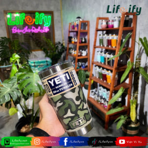 *LIMITED* Ly Giữ Nhiệt YETI Rambler 20 oz Tumbler MagSlider (600ml) - CAMO